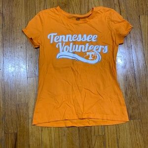 Tennessee Vols T-shirt, Ladies size S/CH/P, Fruit of the Loom brand.